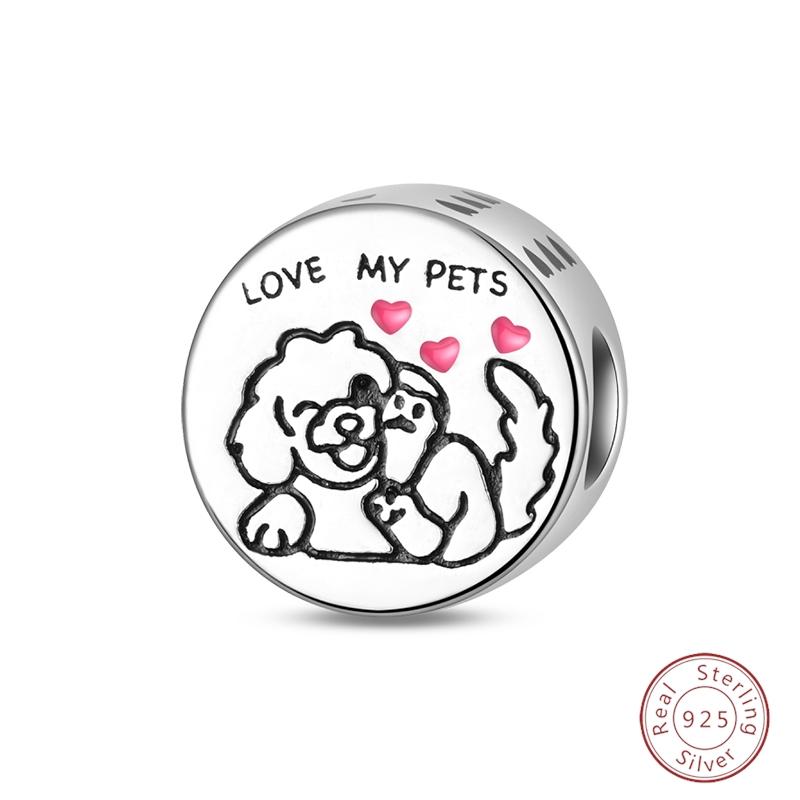 

Romantic 100% Copper Ballet Rose Kitten Girl Puzzle Tarot Claws Fit 3Mm Bracelets Diy Fine Birthday Jewelry Making