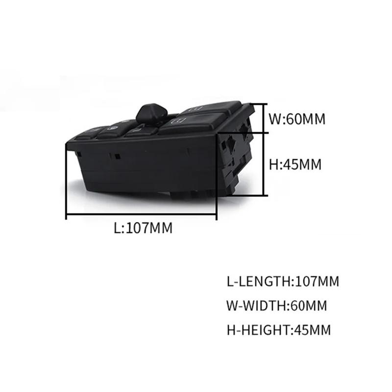 OEM 20752918 21543897 Master Window Switch left For Volvo Truck FH12 FH13 FM VNL Electric switch Car Accessories