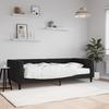 VidaXL Daybed with Mattress Black 90x200 Cm Velvet 3196671