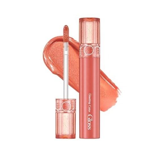 romnd GLASTING COLOR GLOSS (10 Apricot Sparkle)