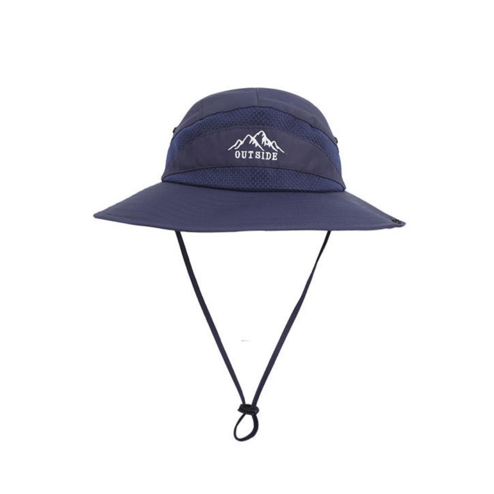 Waterproof Men Fisherman's Hat Quick-dry Sun Hat Simple Folding Bucket Hat  Unisex