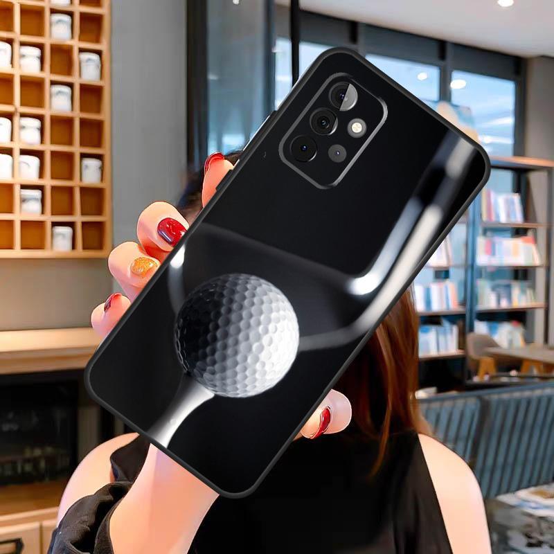 Sport Golf Ball Case For Samsung Galaxy A06 A05 A16 A26 A36 A56 A53 A32 A52 A33 A13 A55 A35 A15 A14 A34 A54