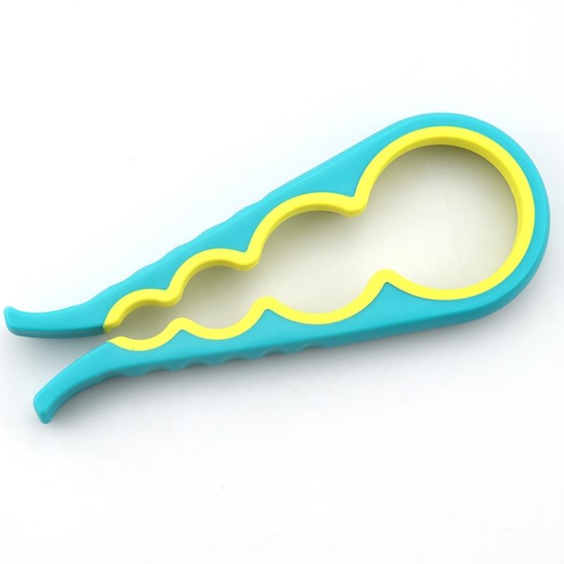User Friendly 4 In 1 Can And Bottle Opener With Convenient Size Practical Caps Twisters For Easy Storage In Any Kitchens