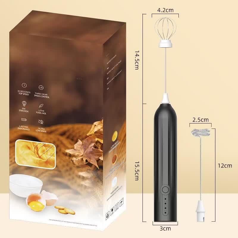 LISM Handheld Electric Milk Frother & Egg Beater
