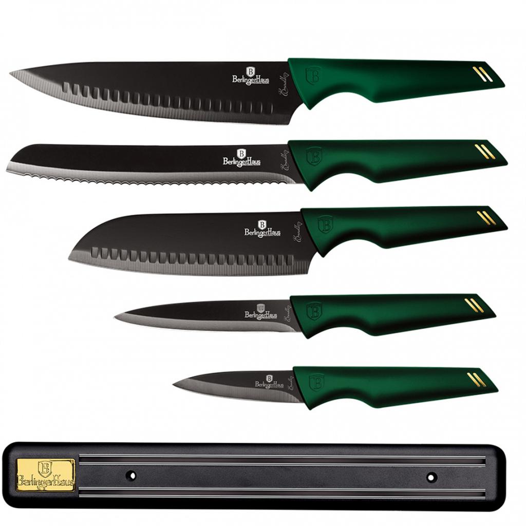 Set Of 5 Kitchen Knives With Blade Berlinger Haus Bh-2696