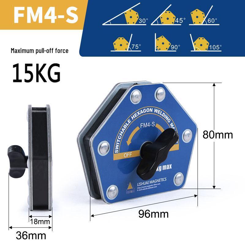 Magnetic Welding Positioner & Ground Clamp Fixture FM