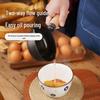Compact Non-Stick Cast Iron Oil Pot with Pouring Spout