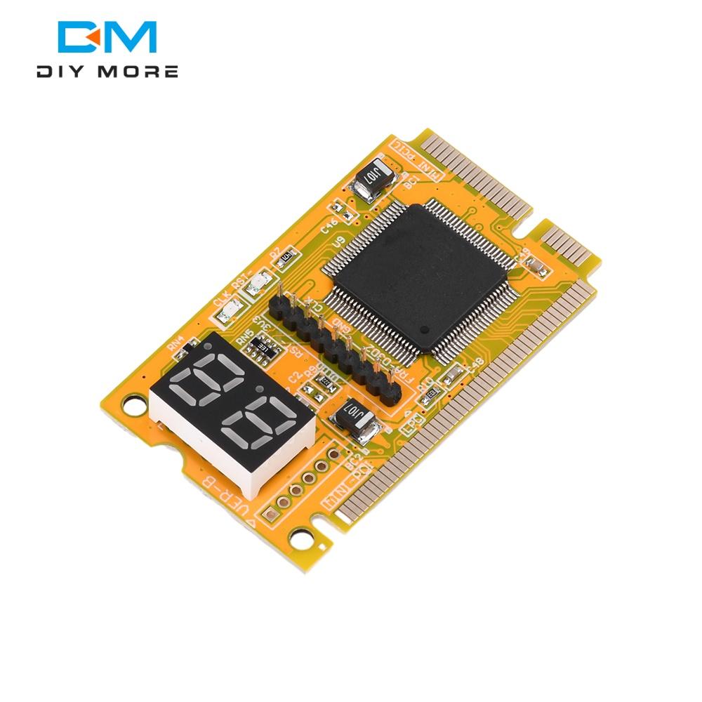 Mini PCI PCI-E Debug Card Expert Fault Diagnostic 2-Digit Laptop Computer Motherboard Post Tester PCI Express PC Analysis Card