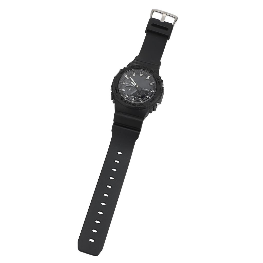 Multifunctional Analog Digital Dual Display LED Watch Multifunctional Water Proof Sports Watch with