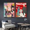 Anime Spy X Family Anya Selbstklebendes Kunstposter Weißpapierdrucke Poster Kunstwerk Heimdeko