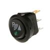 Plastic + Metal Switch Round 20Amp Car 3 Pin Rocker