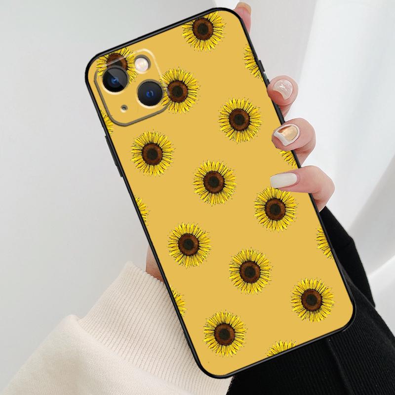Gänseblümchen Sonnenblume Blumig Blume Handyhülle Für iPhone 17 Pro Max 16 15 14 11 12 13 Pro Max mini 15 16 Plus 16e 17 Air Cover