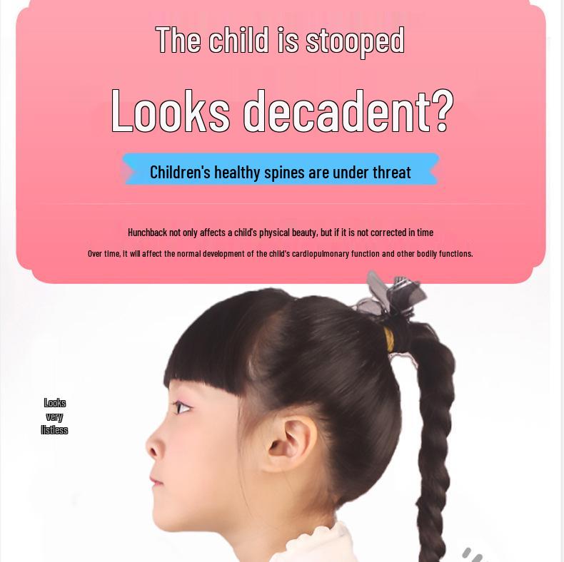 Breathable Humpback Corrector Belt for Children - Enhanced Spine and Posture Support