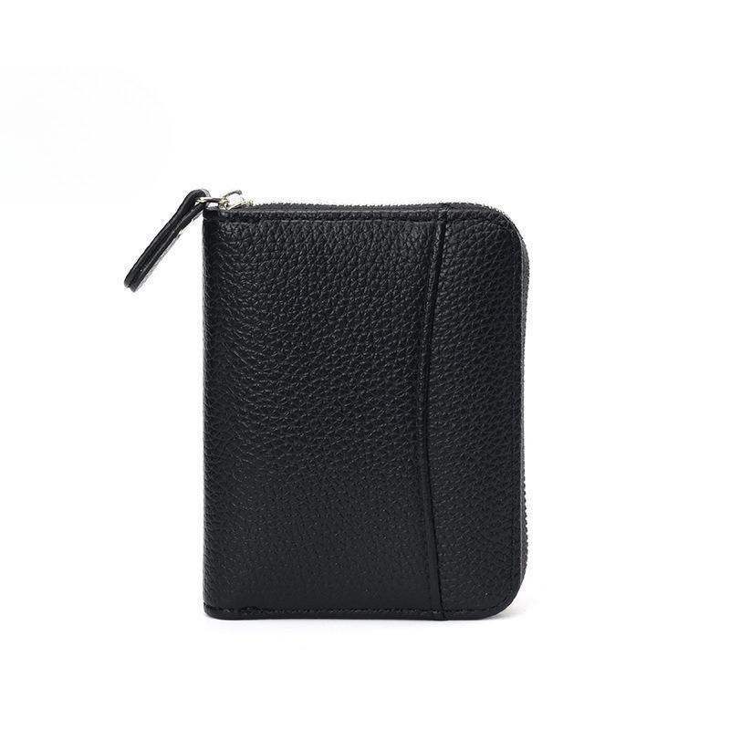 

Organ Card Bag, Large-capacity Bag, Anti-theft Card Swiping Bag, Women s Zipper Business Card Bag чорний