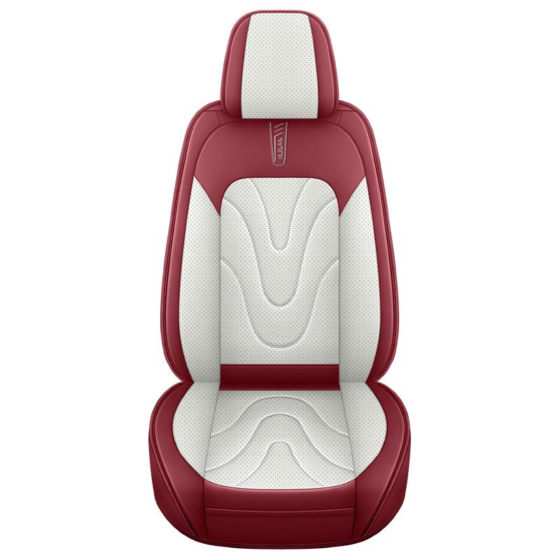 Napa Leather All-Season Universal Car Seat Cover, Five-Seater Full Coverage Cushion