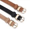Casual Suede Leather Belt Luxury Design Waistband Trendy Business Waist Belt For Women