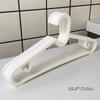 10-50pcs Lightweight Clothes Plastic White Hangers Dress Shirt Underwear Ultra-thin Slim Space-saving Flexible Clothing Hangers