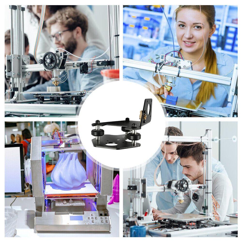 

Аксессуары для 3D-принтеров из сплава, крепежный инструмент, левая пластина двигателя по оси X, монтажный кронштейн для деталей 3D-принтера