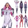 Stacy Spider Gwen Costume Venom Cosplay Girl Women Spiderman Halloween Jumpsuit