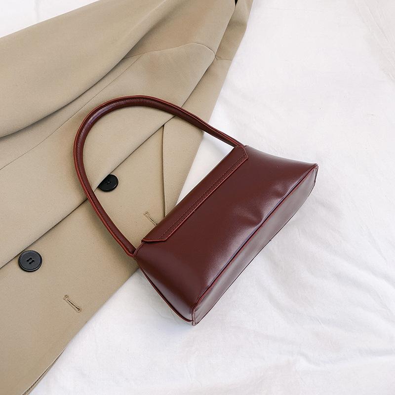 New Women's Bag: Fashi Retro Baguette Underarm Bag, Versatile & Elegant Shoulder/Handba