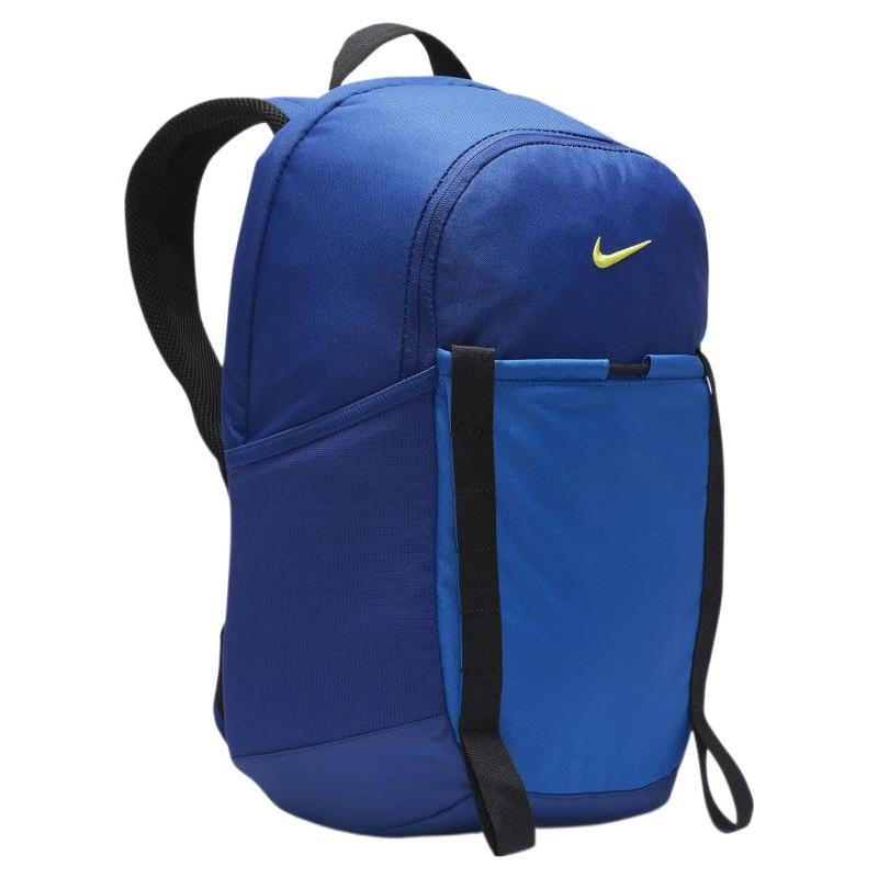 Nike Fabric Backpack Regular Unisex Dark Royal Blue & Original Green Casual DJ9678-455