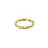 Cinq.Silver.213 925 Silver Thick Bout Ring  Gold 