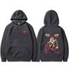 Anime Chainsaw Man Hoodie Makima Eyes Print Hooded Sweatshirt Men Women Manga Fashion Oversized Hoodies