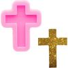 Angel Wings Mini Cross Shape Reble Resin Silicone Molds Non-stick DIY Candy Desserts Gum Paste Ice Cream Fondant Mold Crystal Jelly Pudding Cupcake
