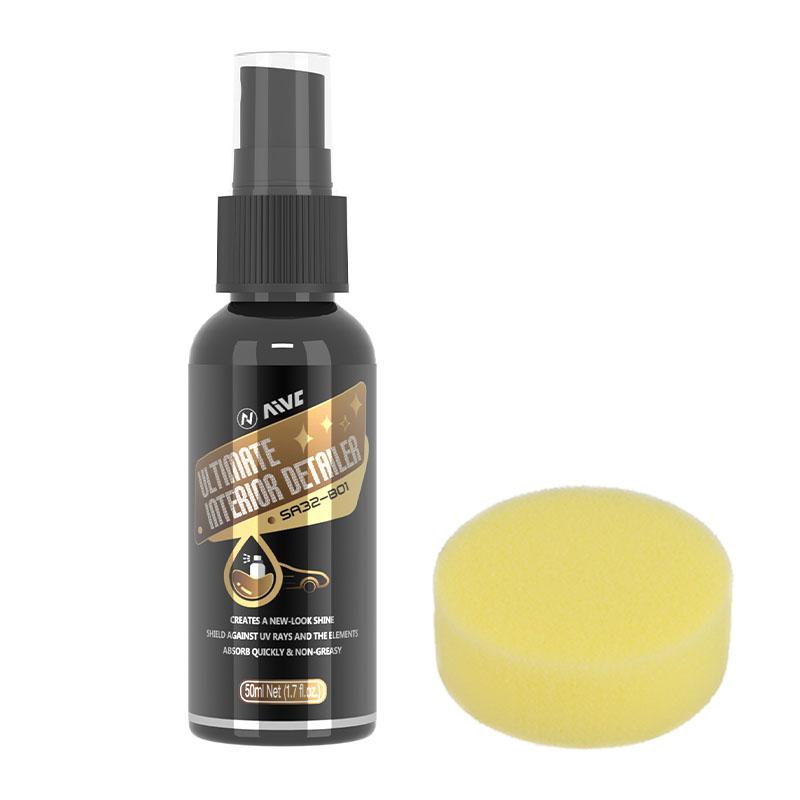 

Автомобильный пластиковый восстанавливающий состав для восстановления черного блеска AIVC Кожаное полировальное покрытие Средства для чистки автомобиля Пластиковые детали Восстановление автодетейлинга