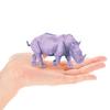 Kaiyodo ART PLA Zookeeper and White Rhino Set, Unpainted and Unassembled Plastic Model Kit AP006
