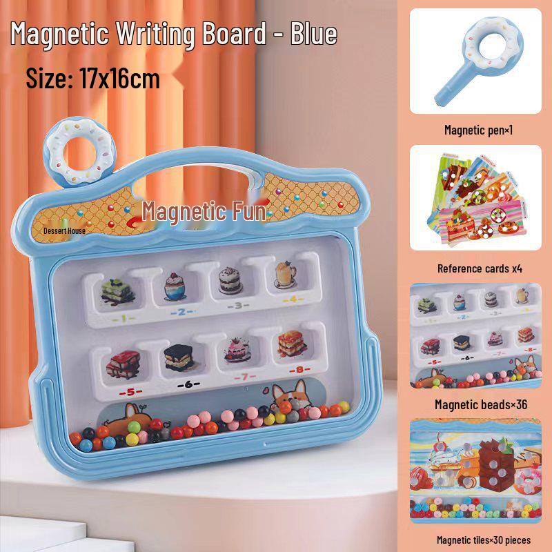 

Красочная магнитная доска для рисования-пазл для раннего развития и тренировки концентрации у детей