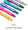 6-Color Body Paint Pen Set for Face & Body Art - Halloween & Christmas
