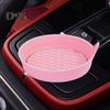 2Pcs Car Coasters Wear Resistant Universal Fit Scratch Prevention Heat-Insulated Non-Slip Cup Holder Mats Silicone Cup Holder Insert