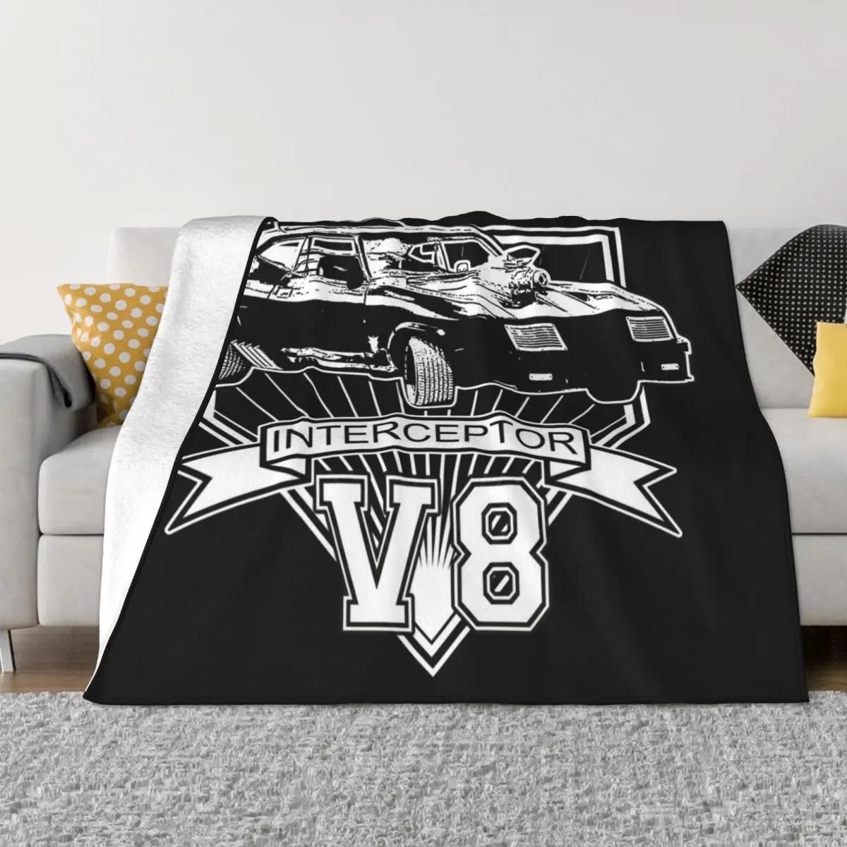 Плед Mad Max V8 Interceptor Свободный плед теплый плед для зимы пледы для зимы Пушистые пледы Большой 30x40in