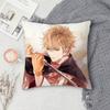 Ikemen Sengoku Romances Across Time Doublesided Printed Square Pillow Cover Decorative Cushion Cover for Sofa Bedroom Bedside