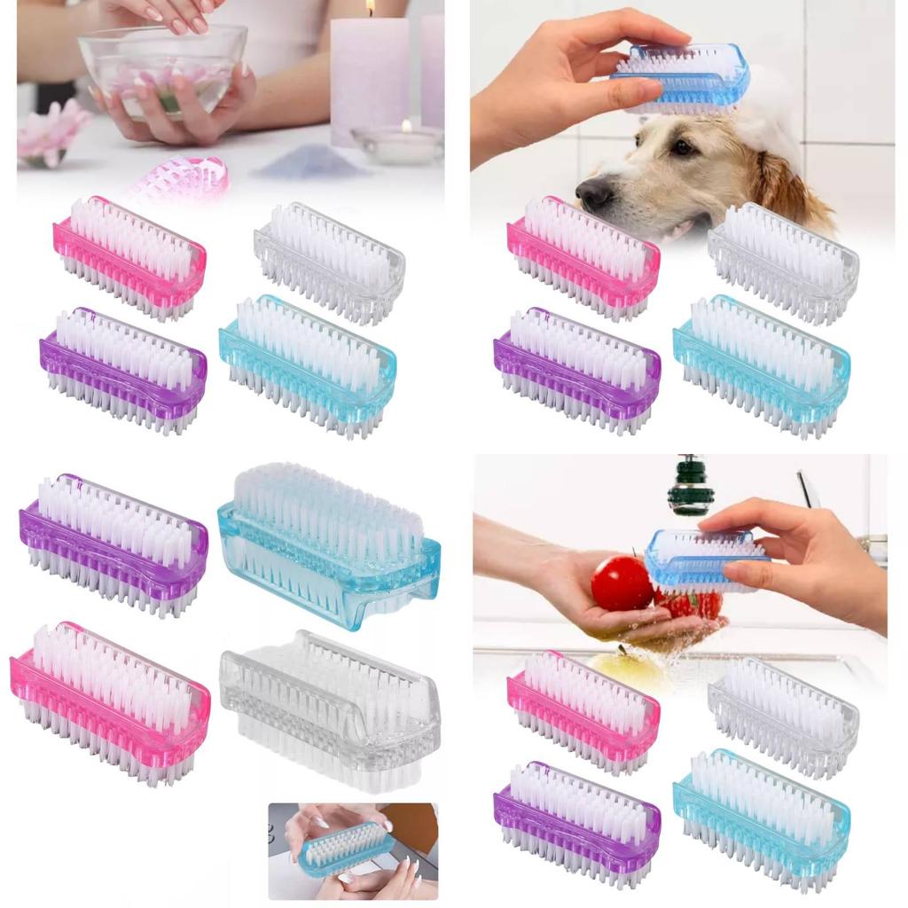 Versatile Medical Wash Brush With Soft Bristles For Effective Nail Cleaning And Massage