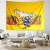 Pippi Longstocking Print Tapestry, Backdrop, Easy Setup, Ideal for Bedroom, Office & Living Room, with Aesthetic Wall Hanging Decor.