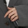 Gold Open Ring: Korean-Style Fashion, Versatile Index Finger Ring for Women & Students