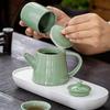 Japanese Ceramic Tea Set Creative Portable Travel Outdoor Tea Making Tools Teapot Teacup Kung Fu Teaware Sets Accessories Gifts