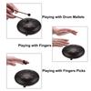 uxcell Steel Tongue Drum, 6" 8-Note Steel Hand Drum with Bag, Mallets, and Music Sheet, Worry-Free Drum for Yoga, Meditation, and Camping (Bronze)