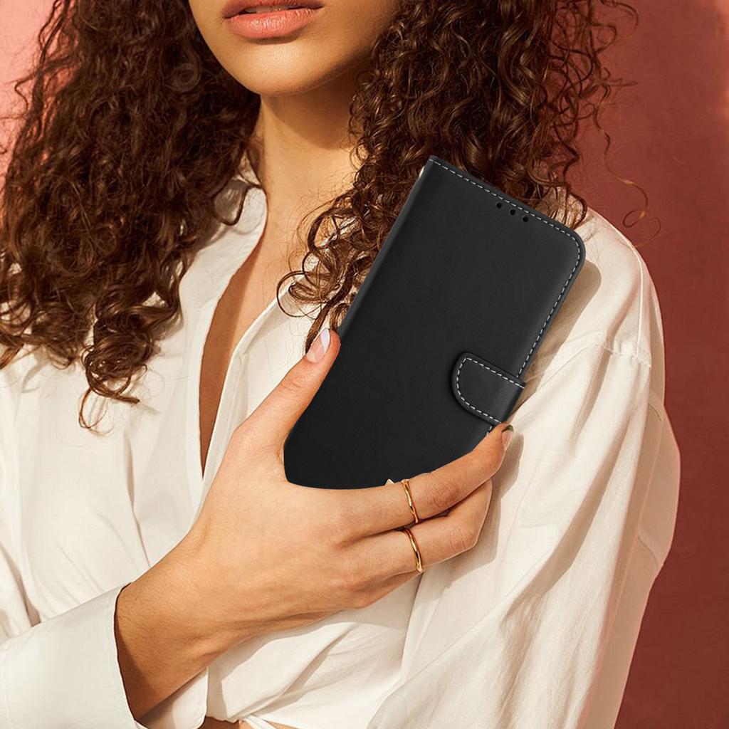 For Samsung Galaxy A17 5G/A26 5G Case Bowknot Decor Wallet Leather Phone Cover with Wrist Strap