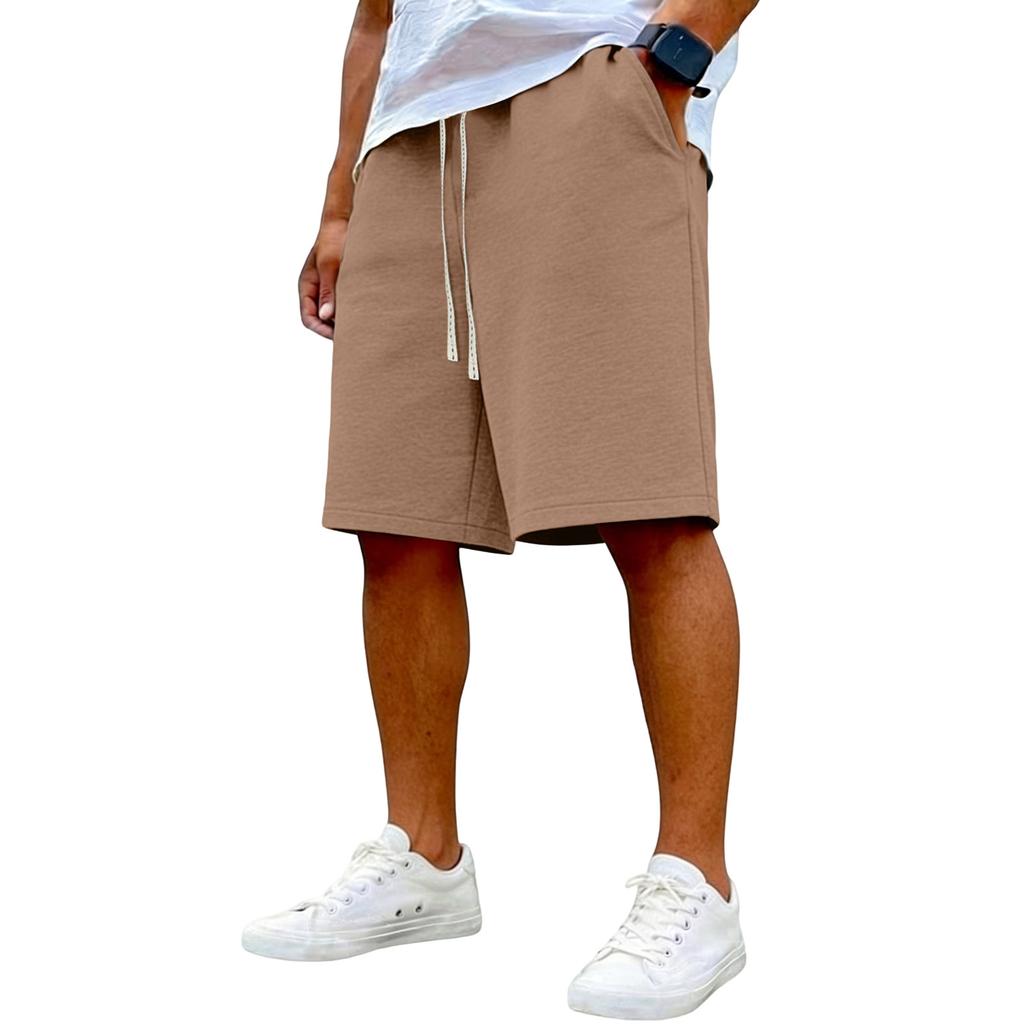Men's Summer Drawstring Casual Shorts Men's Fashion Sports Shorts