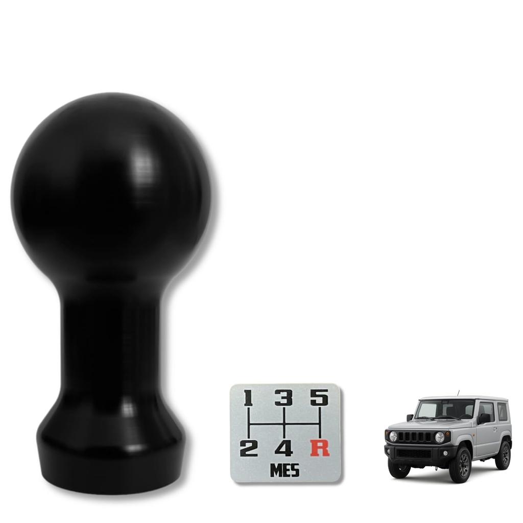 MES Shift Knob for Jimny 5MT (JB64/JB74/JC74) (Inspection Compliant) (Spherical)