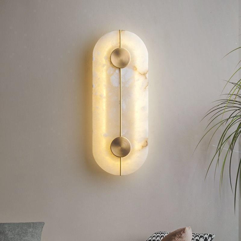 2025 Nordic Luxury Marble-Copper Wall & Bedside Lamp