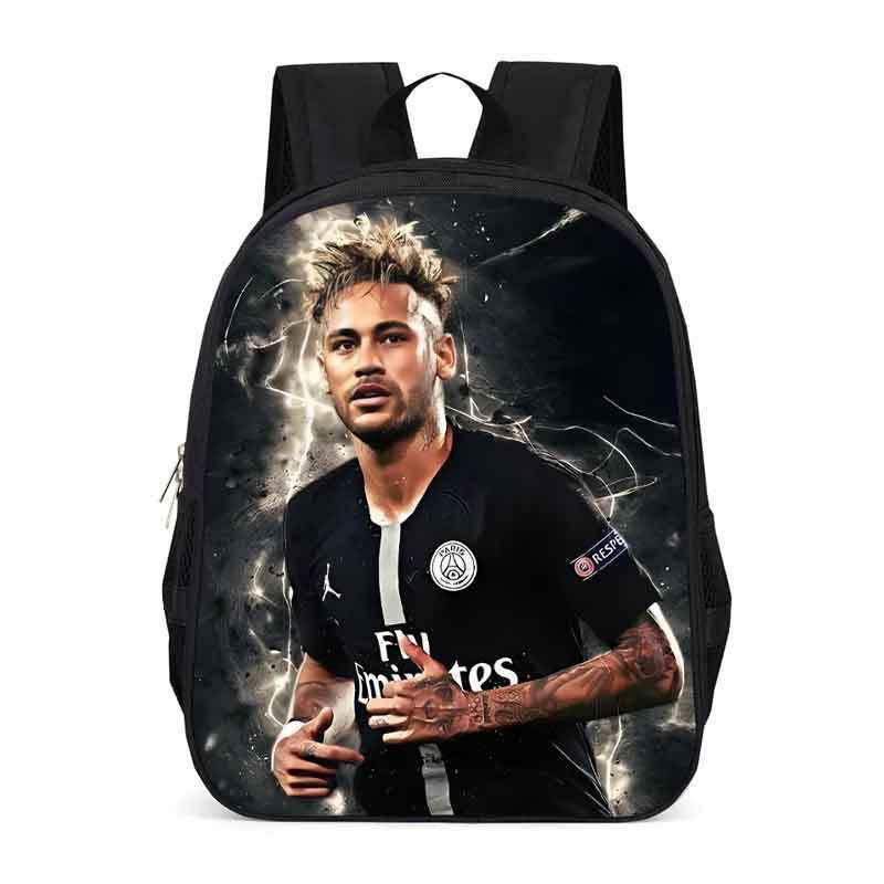 Zaino Scolastico per Bambini con Stampa Cristiano Ronaldo Neymar Leggero Design Ergonomico Studenti Elementari