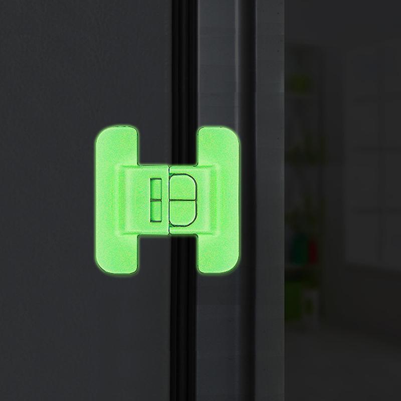 1ks Dětské bezpečnostní noční světlo Zámky zásuvek Zámky dveří Pro miminko Dítě Kojence Ochrana rukou proti skřípnutí Bezpečnostní přezka