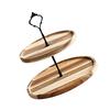 Smooth Serving Tray Detachable Multi Layer Frame Food Platter Elegant Storage Tray  Afternoon Tea