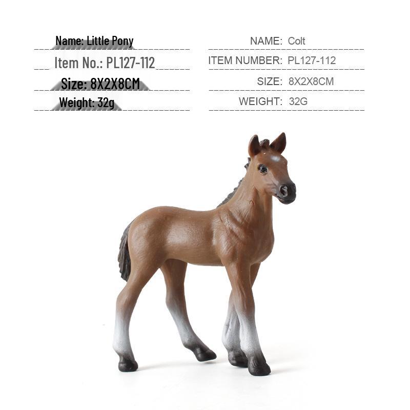 Lusitano Foal Static Display Toy Model