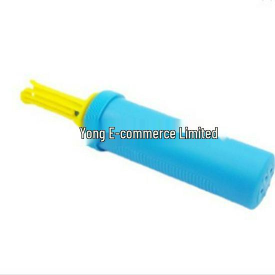Two-Way Blue Plastic Balloon Hand Pump Inflator