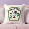 Funny Ketchup Label Pillow Case Pillowcase Ultra Soft Skin Friendly Fabric Cloud Like Comfort & Concealed Zipper